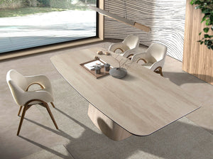 Beige fabric chair