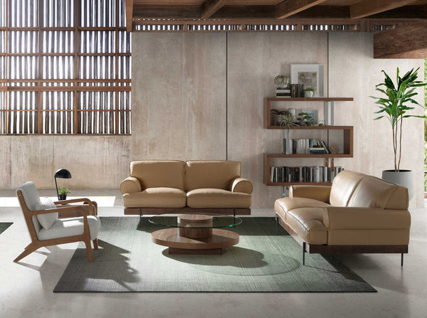 White fabric armchair