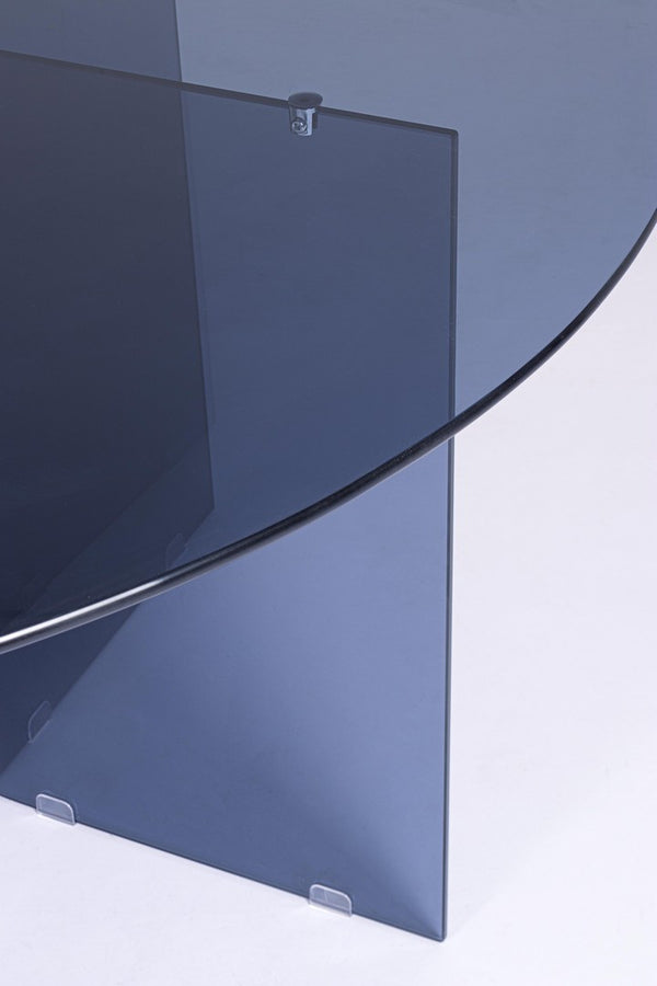 Round Dining Table Ø130 cm Dark Finish