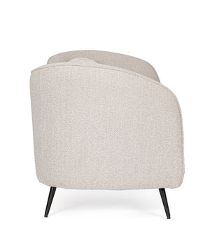 2-Seater Sofa Natural Upholstered L163