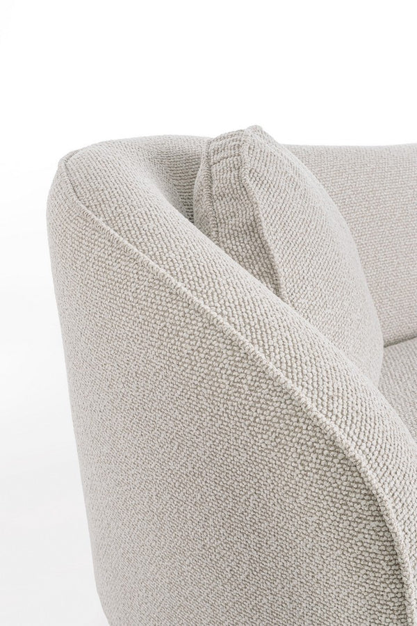 2-Seater Sofa Natural Upholstered L163