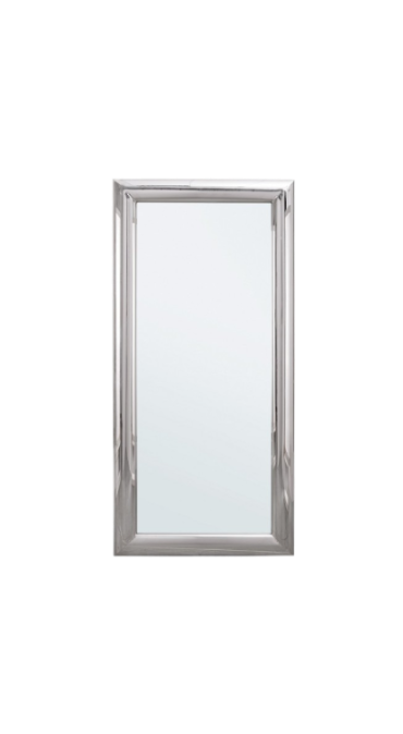 Full Length Wall Mirror 190 cm – Silver Decorative Mirror