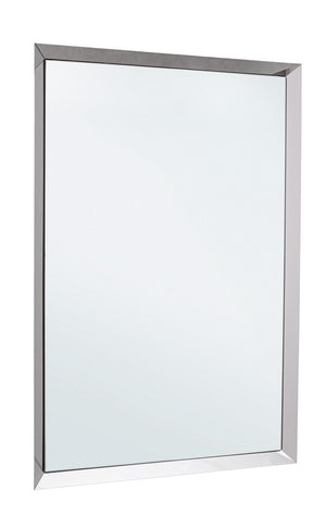 Wall Mirror 120 cm – Silver Modern Decorative Mirror