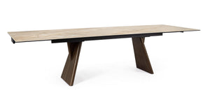 Extendable Dining Table 180–260 cm Patagonia Finish