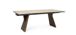 Extendable Dining Table 180–260 cm Patagonia Finish