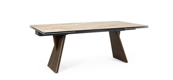 Extendable Dining Table 180–260 cm Patagonia Finish