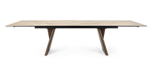 Extendable Dining Table 180–260 cm Patagonia Finish
