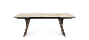 Extendable Dining Table 180–260 cm Patagonia Finish