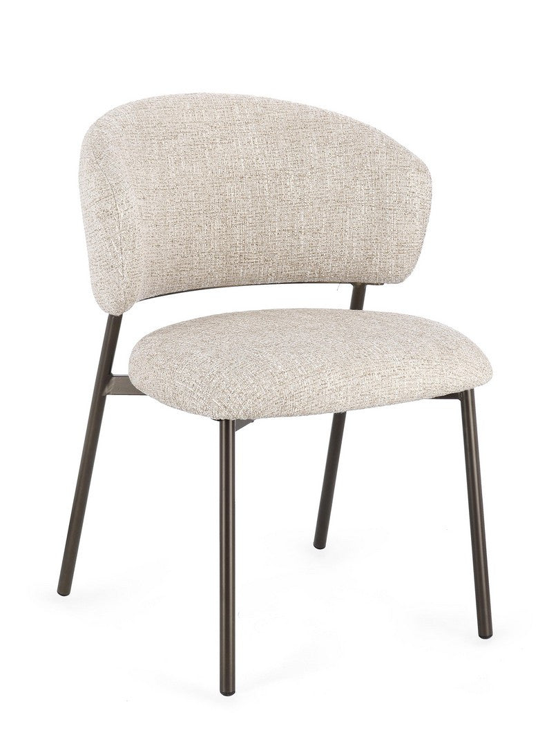 Dining Chair Bronze and Sand Finish