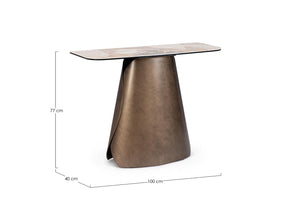 Modern Console Table 100 cm Patagonia Finish