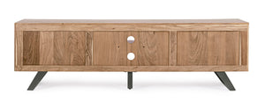 Modern TV Stand with 2 Doors for Living Room Storage W190
