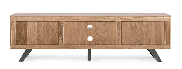 Modern TV Stand with 2 Doors for Living Room Storage W190