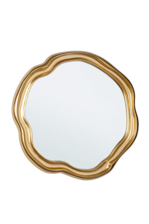 Square Wall Mirror 75x75 cm – Elegant Gold Decorative Mirror
