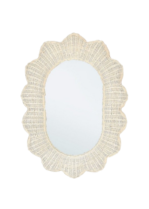Wall Mirror 94 cm – Beige Decorative Mirror