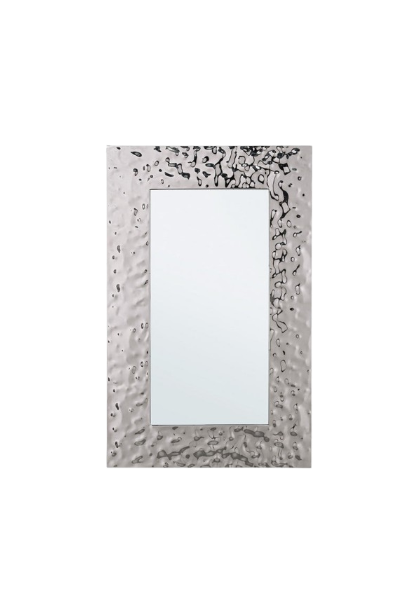 Wall Mirror 110 cm – Silver Modern Decorative Mirror