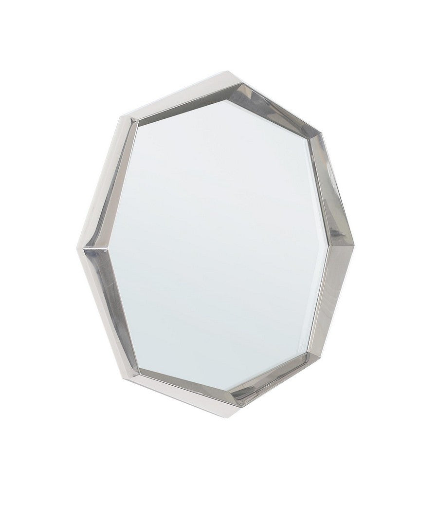 Large Square Wall Mirror 120x120 cm – Silver Decorative Mirror