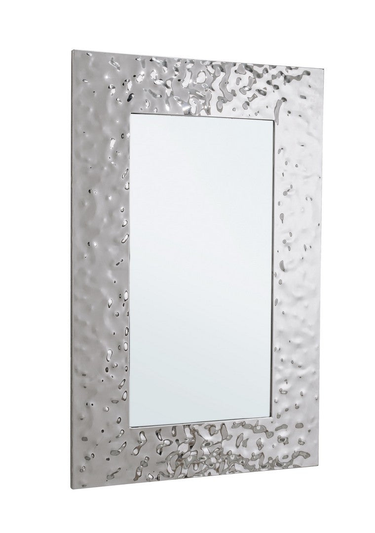 Wall Mirror 110 cm – Silver Modern Decorative Mirror