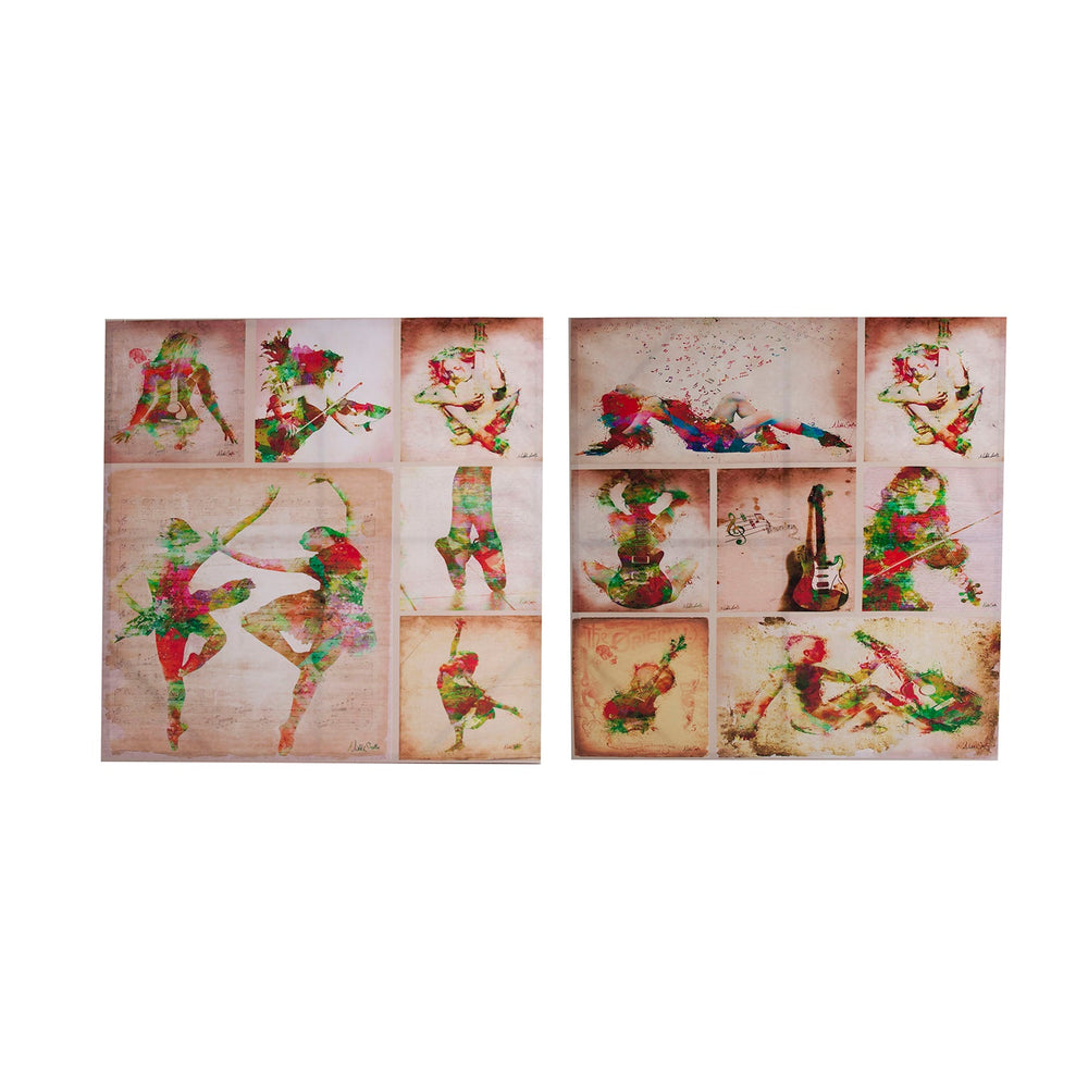 CANVAS ASSORTED 2 DANCERS