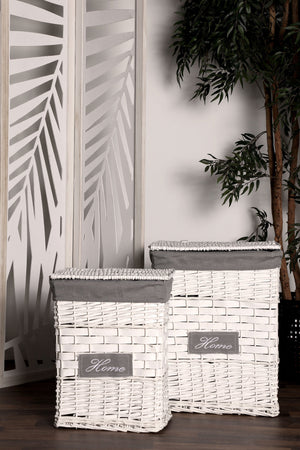 LAUNDRY BASKET SET 2
