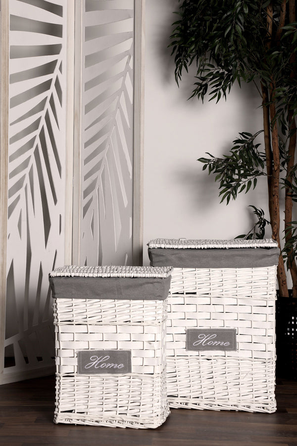 LAUNDRY BASKET SET 2