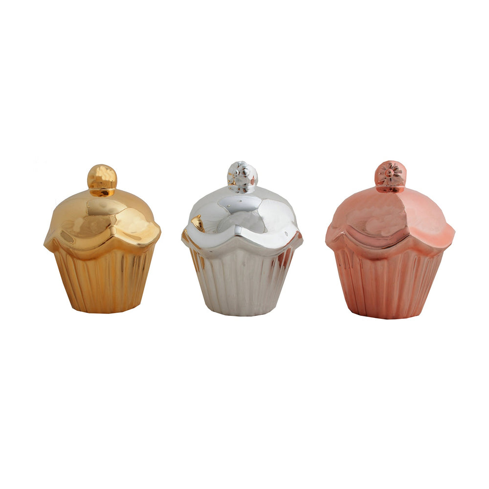 DECORATIVE FIGURE ASSORTED 3 CUPCAKE