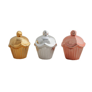 DECORATIVE FIGURE ASSORTED 3 CUPCAKE