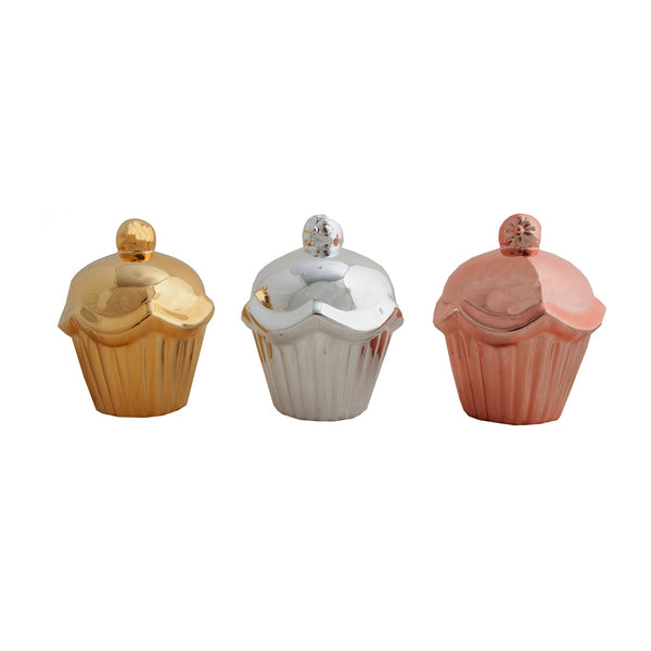 DECORATIVE FIGURE ASSORTED 3 CUPCAKE