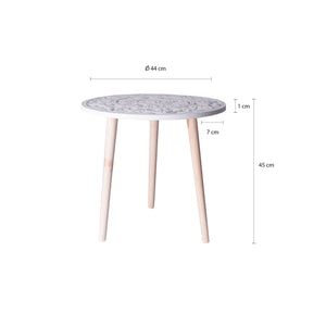 LATTES SIDE TABLE