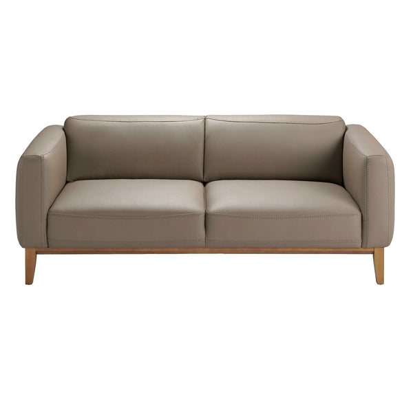 3-seater mink leather sofa