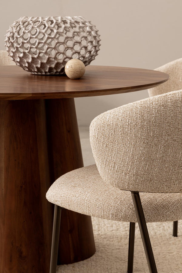 Dining Chair Bronze and Sand Finish