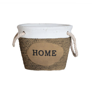 Flowerpot with handles