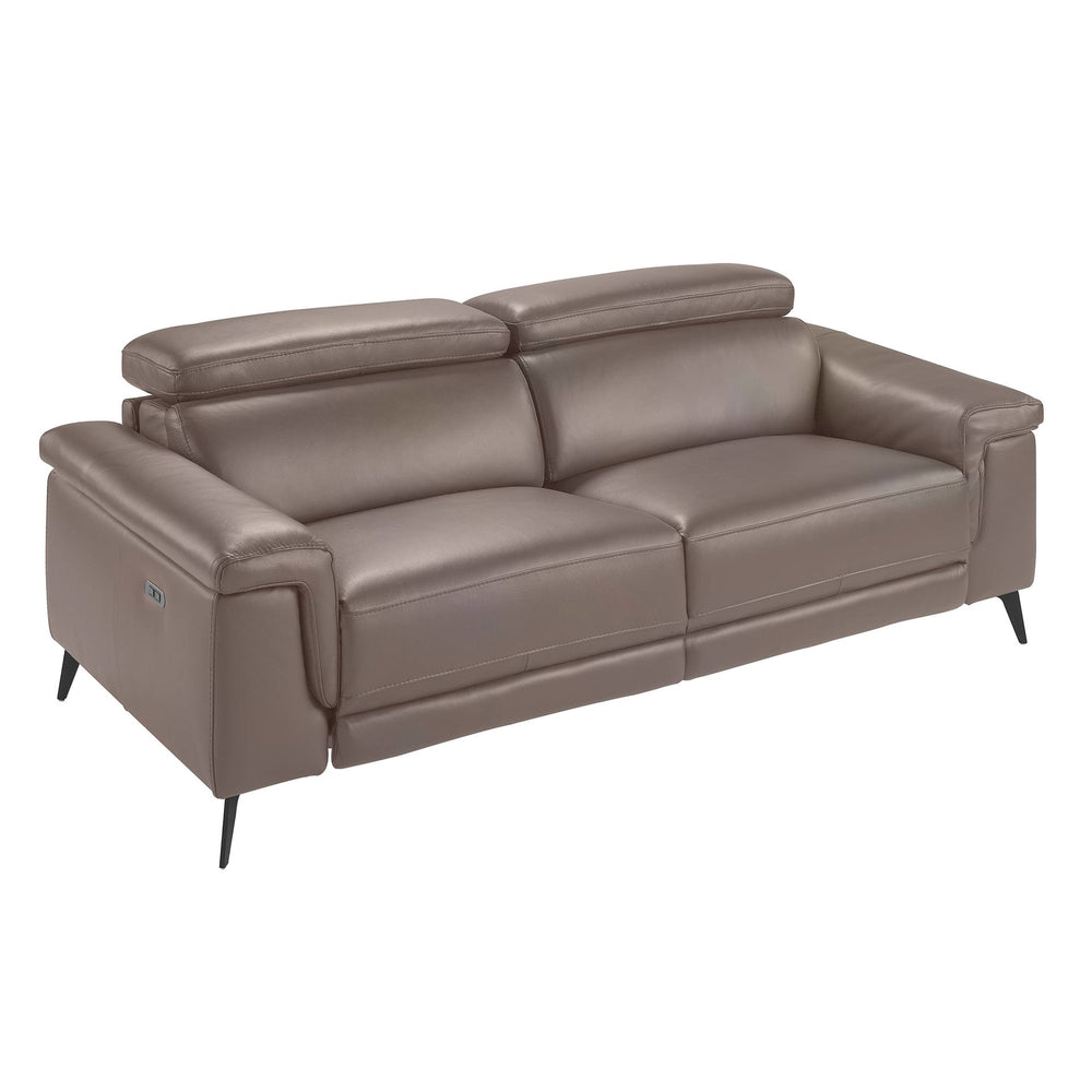 3-seater mink leather sofa