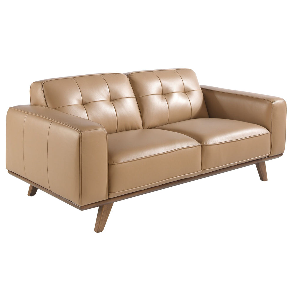 Chester 2-seater sofa in sand leather