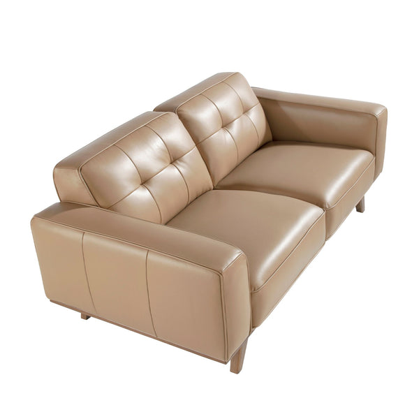 Chester 2-seater sofa in sand leather
