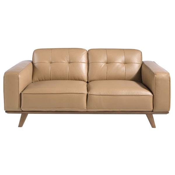Chester 2-seater sofa in sand leather