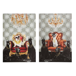 CANVAS ASSORTED/2 DOGS