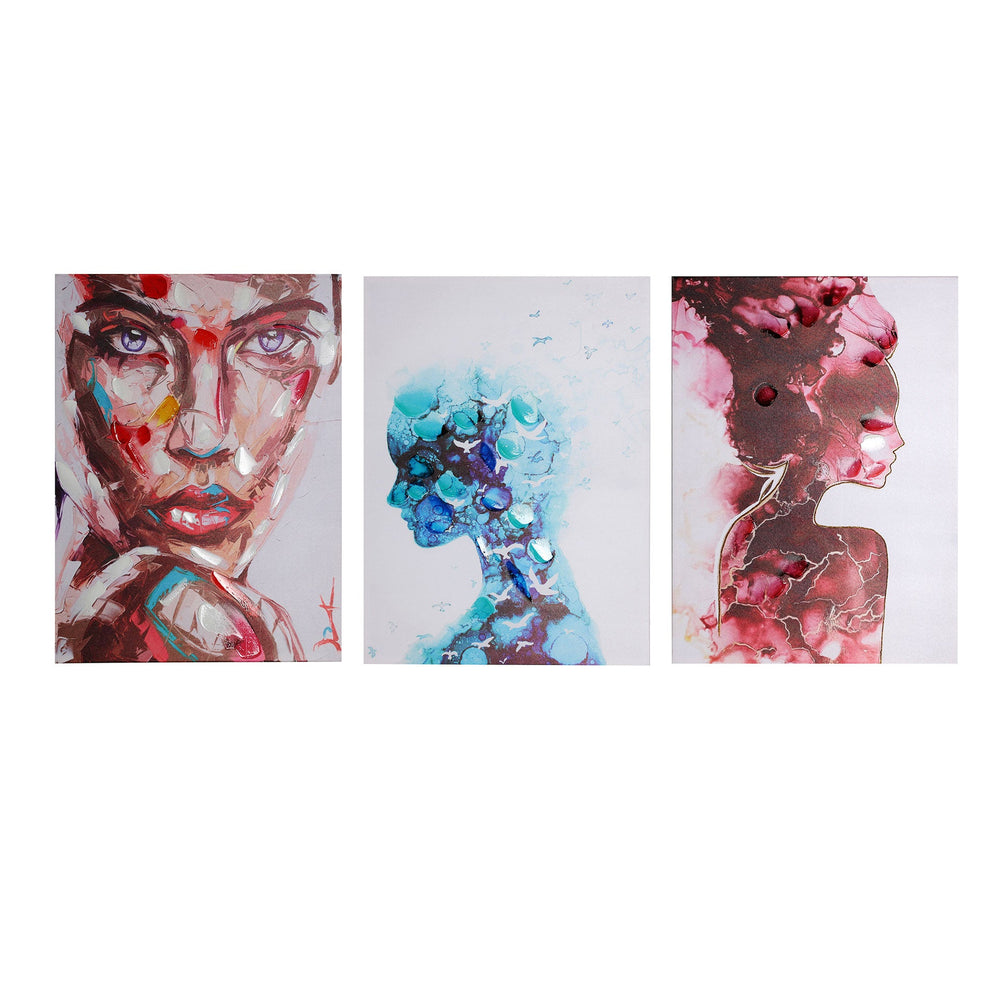 CANVAS ASSORTED 3 WOMEN