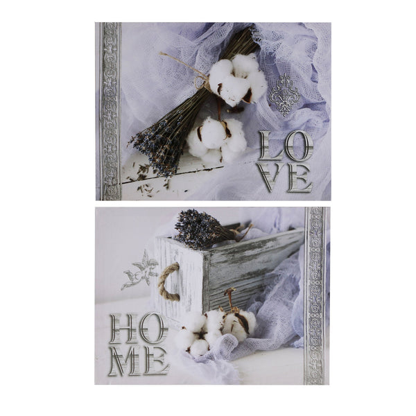 CANVAS ASSORTED 2 LOVE HOME