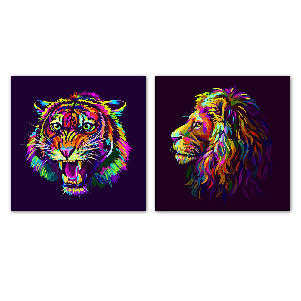 CANVAS ASSORTED/2 ANIMAL