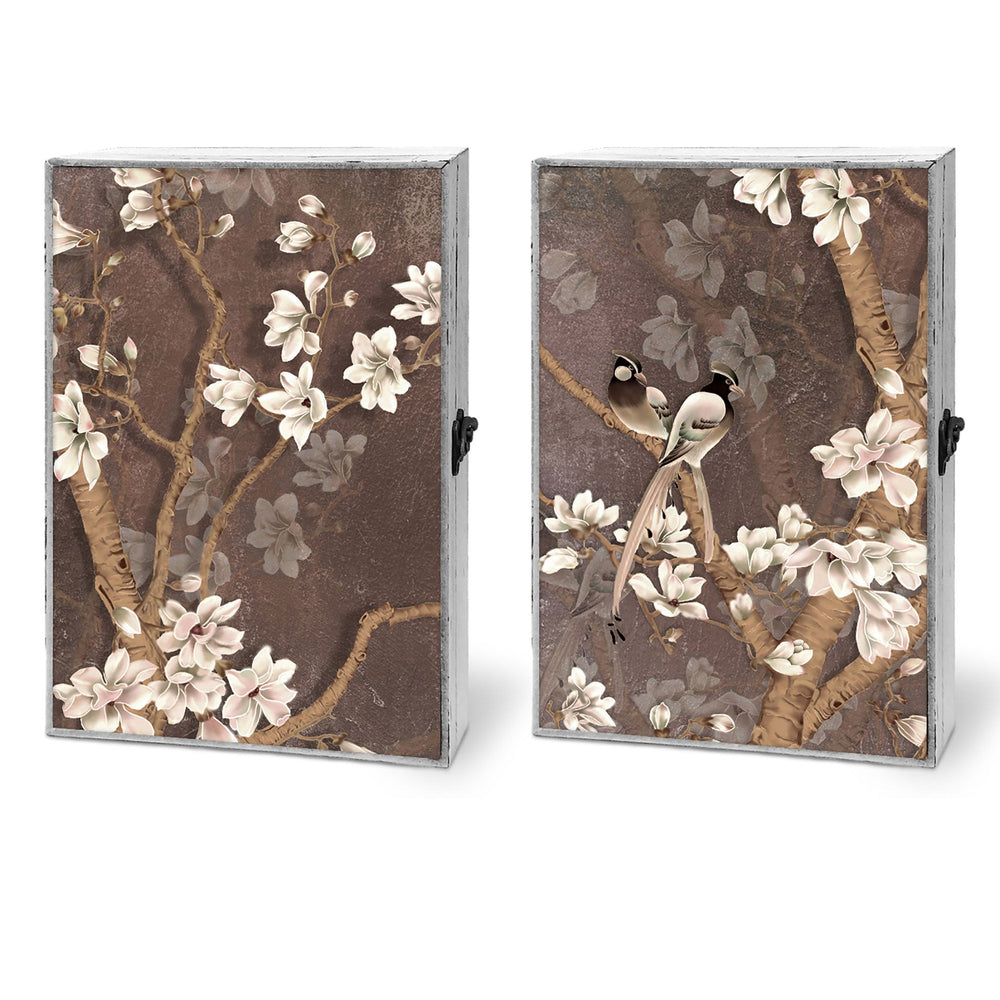 KEY BOX ASSORTED/2 FLOWER