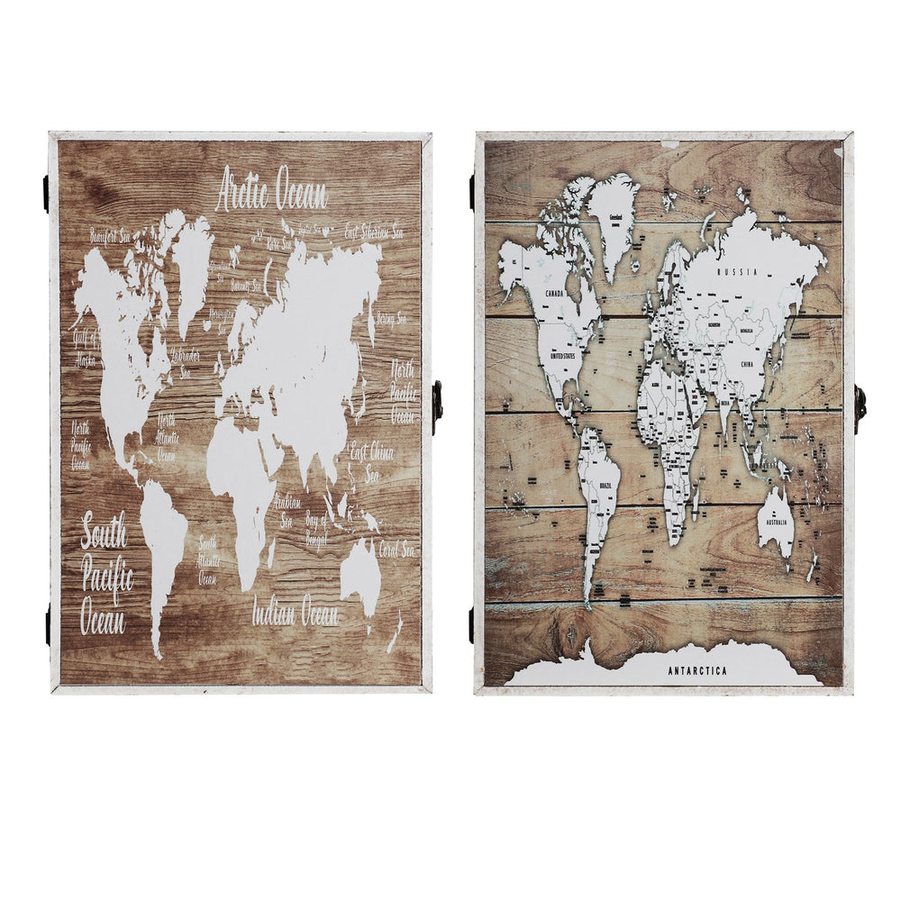 KEY BOX ASSORTED/2 CONTINENTS