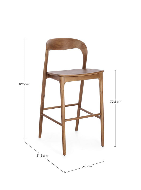 Modern Bar Stool for Kitchen and Counter Seating