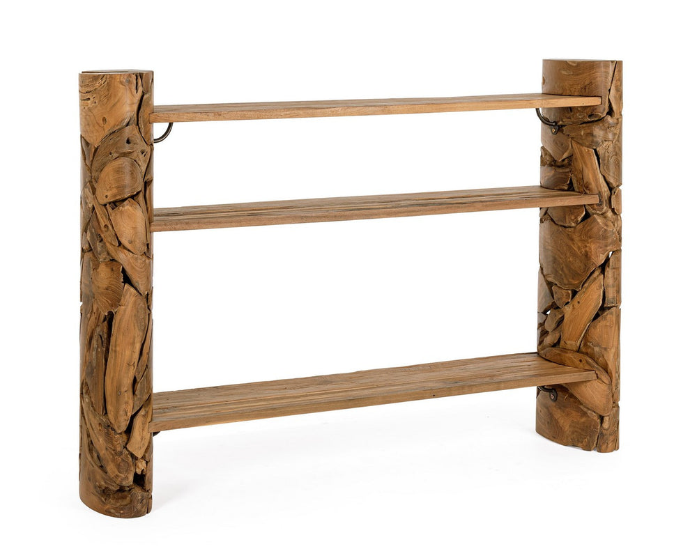 Console Table 156 cm – Natural Finish Modern Decorative Table