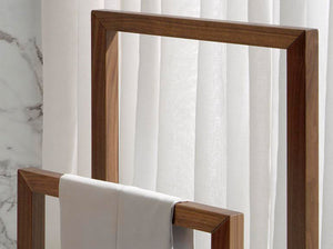 Pine wood bedside cabinet