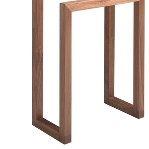 Pine wood bedside cabinet