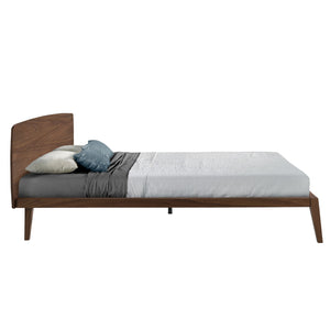 Walnut bed