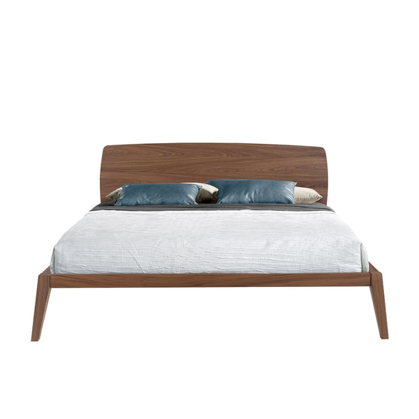 Walnut bed