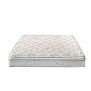 Hybrid mattress with pocket springs and viscoelastic 160 x 200