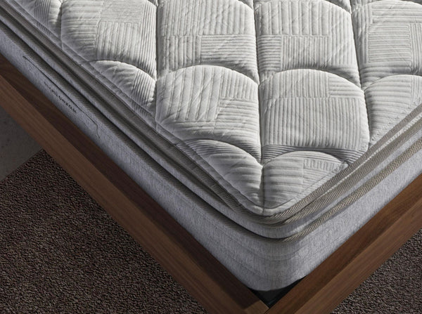 Hybrid mattress with pocket springs and viscoelastic 180 x 200