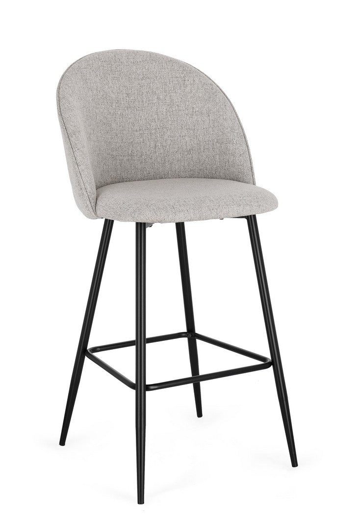 Bar Stool Ash Upholstered
